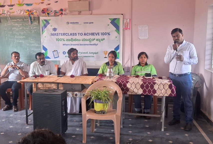 Vedanta IOK Commits to Success of SSLC Students