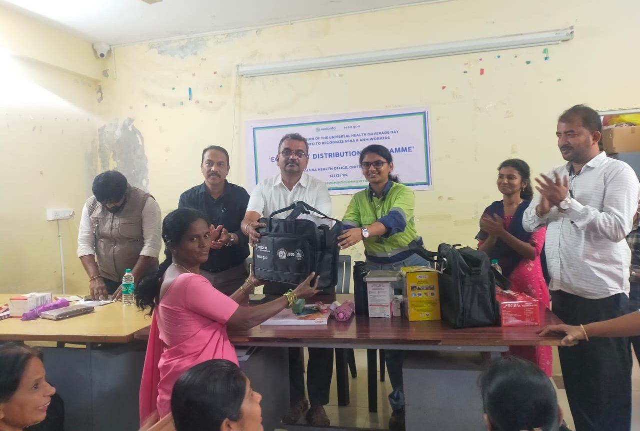 Vedanta Iron Ore Karnataka Empowers ASHA Workers with Essential Equipment to Strengthen Community Healthcare