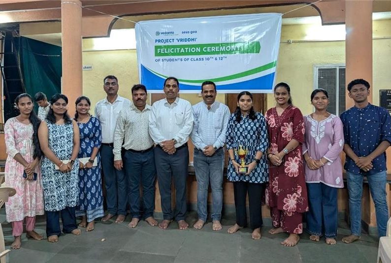 Vedanta Sesa Goa Recognises 250+ Academic Achievers under Project ‘Vriddhi’