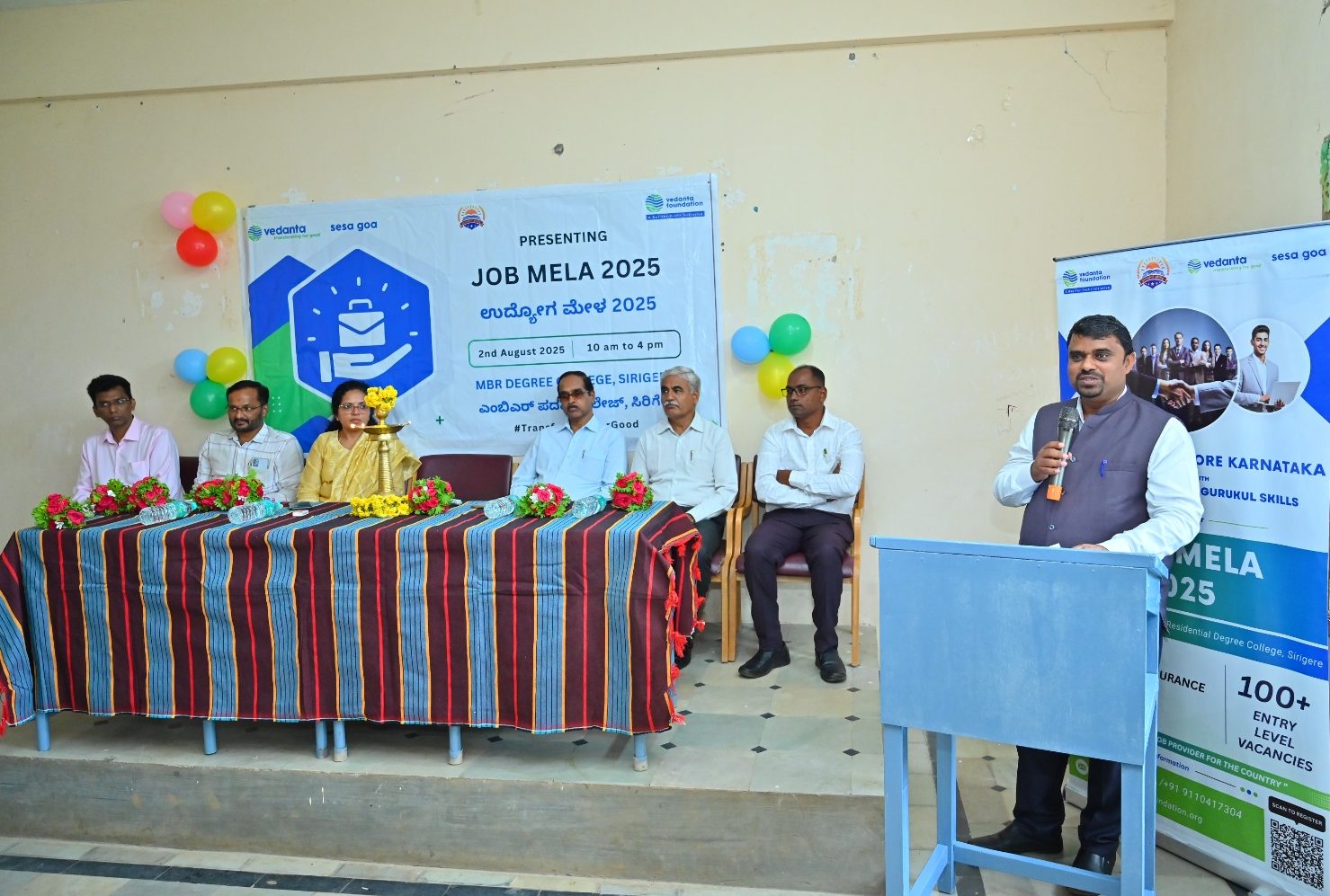 Chitradurga Job Mela: ‘Vedanta Foundation’ Job Mela on 02 August