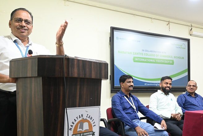 Narayan Zantye College of Commerce & Vedanta Sesa Goa Partner to Celebrate International Youth Day 2025