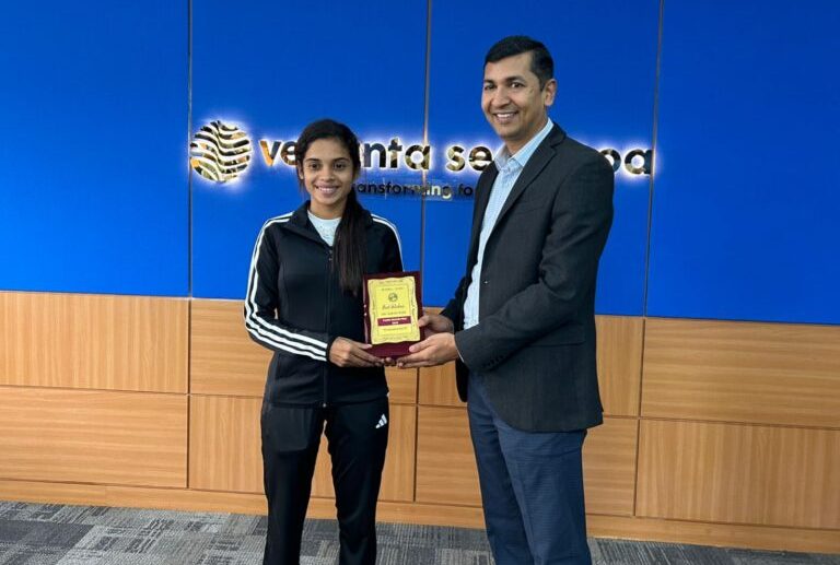 Vedanta Sesa Goa Strengthens Sakshi Kale’s Resolve to Win at the International Stage