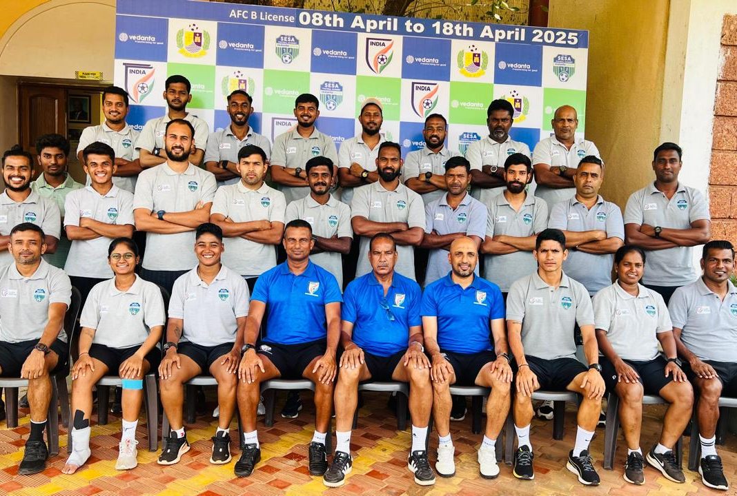 SFA Hosts AFC ‘B’ License Course Nurtures Coaching Talent from Across India
