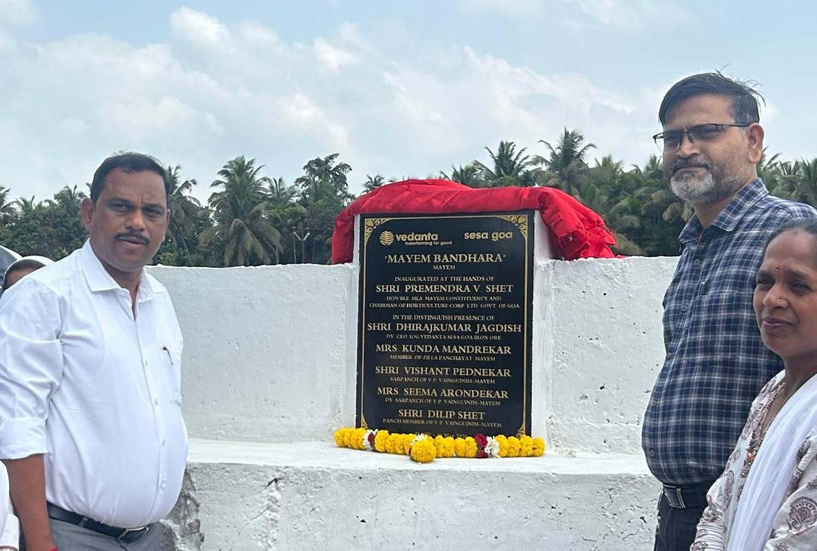 Vedanta Extends Support to Maem Farmers with Watershed Management Project