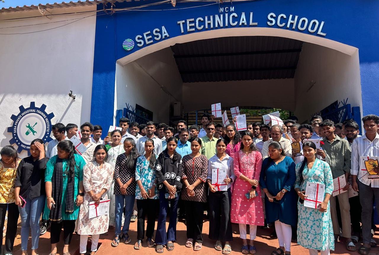 Sesa Technical School Achieves 100% Placement for Batch of 2023-25