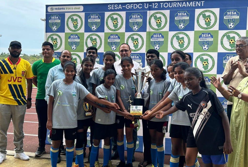 Sesa–GFDC U-12 Girls Tournament Concludes Successfully; Quepem Centre Crowned Champions