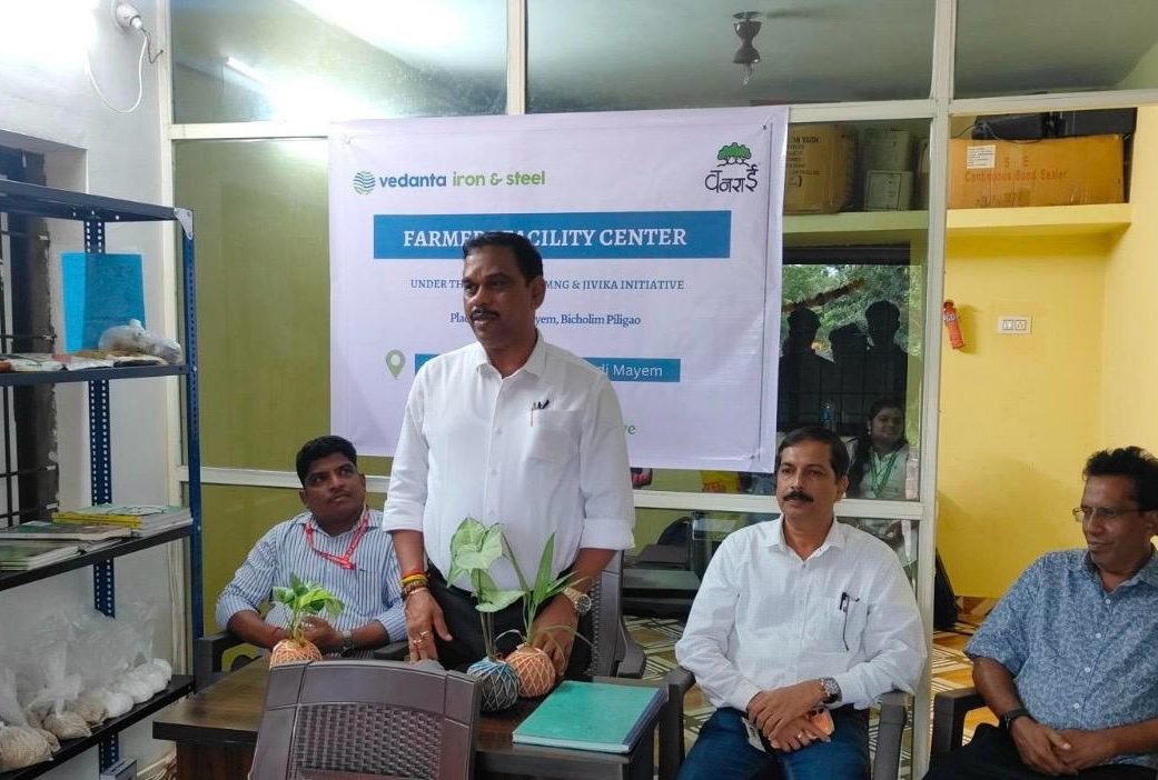VISL–Iron Ore Goa Inaugurates Farmers Facility Centre at Maem, Empowering 250+ Farming Families