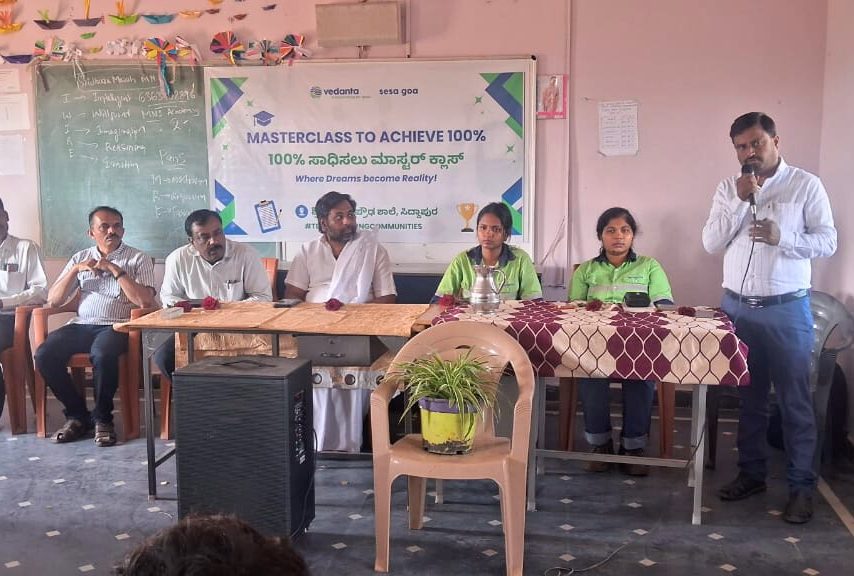 Vedanta IOK Initiative Drives SSLC Pass Rate Surge  from 78% to 97% in Rural Karnataka Schools