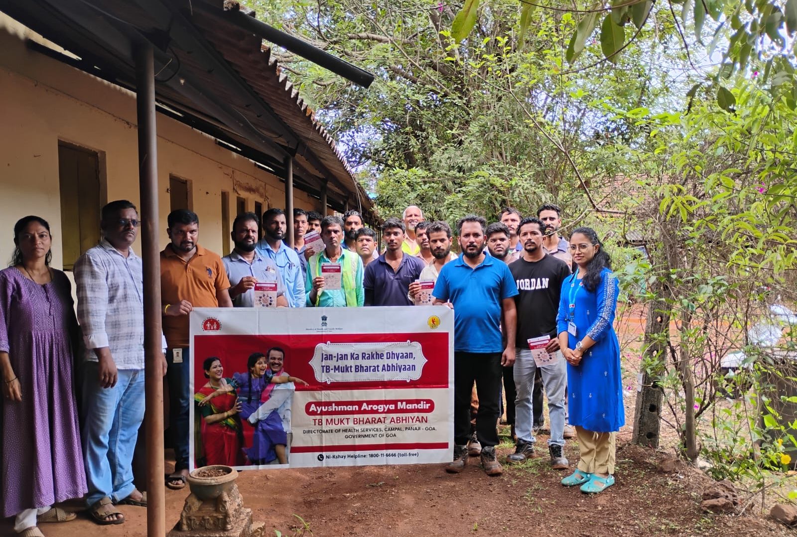 VISL IOG Organises a TB Screening Camp under Project ‘Aarogya’